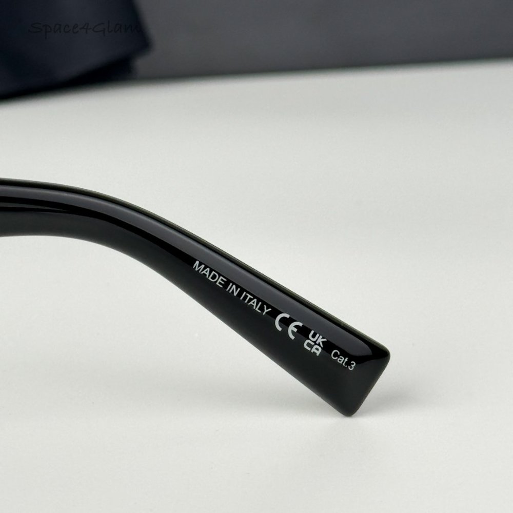 BRAND NEW Saint Laurent SL641 001 Black Cat Eye Unisex Sunglasses - Picture 9 of 13
